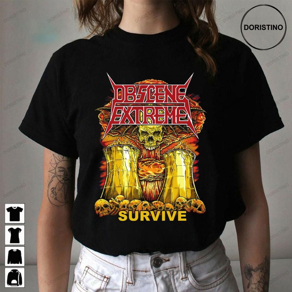 Nuclear Assault Survive Awesome Shirts